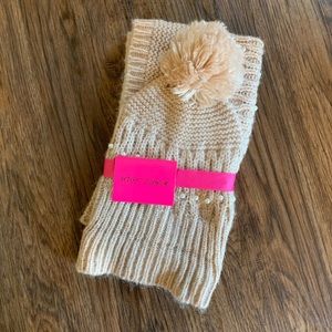 SCARF AND HAT SET ( BLUSH )